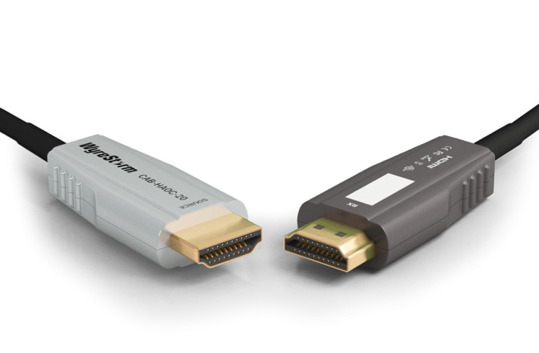 WyreStorm CAB-HAOC-xx-C — 24Gbps 4-core Active Optical HDMI Cable | 4K HDR 4:4:4/60 | Kevlar strengthened | Detachable Head | CPR Rated - Görsel 2