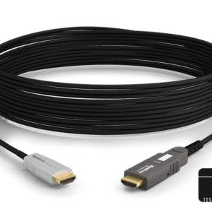 WyreStorm CAB-HAOC-30-P — 24Gbps 4-core Active Optical HDMI Cable | 4K HDR 4:4:4/60 | Kevlar strengthened | Detachable Head | Plenum & FT6 Rated