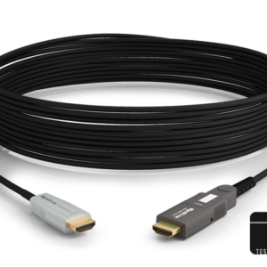 WyreStorm CAB-HAOC-xx-P — 24Gbps 4-core Active Optical HDMI Cable | 4K HDR 4:4:4/60 | Kevlar strengthened | Detachable Head | Plenum & FT6 Rated - CAB-HAOC-20-P