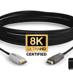 WyreStorm 48Gbps 8K 4:4:4 Active Optical HDMI Cable | eARC, CEC, ALLM & VRR | ISF & UHS Certified - CAB-HAOC-FRL-15
