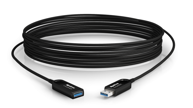 WyreStorm CAB-UAOC-15-C — 15 Meter USB 3.2 GEN 2 10Gbps Active Optical Extension Cable