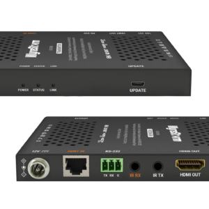 WyreStorm EX-35-8K — 35m HDMI 2.1 8K HDBaseT Extender with IR/RS-232 Passthrough, Audio De-embed, and Bi-directional PoH