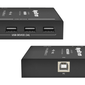 WyreStorm EX-60-USB2 USB 2.0 Extender over Cat6 with 4-Port Hub