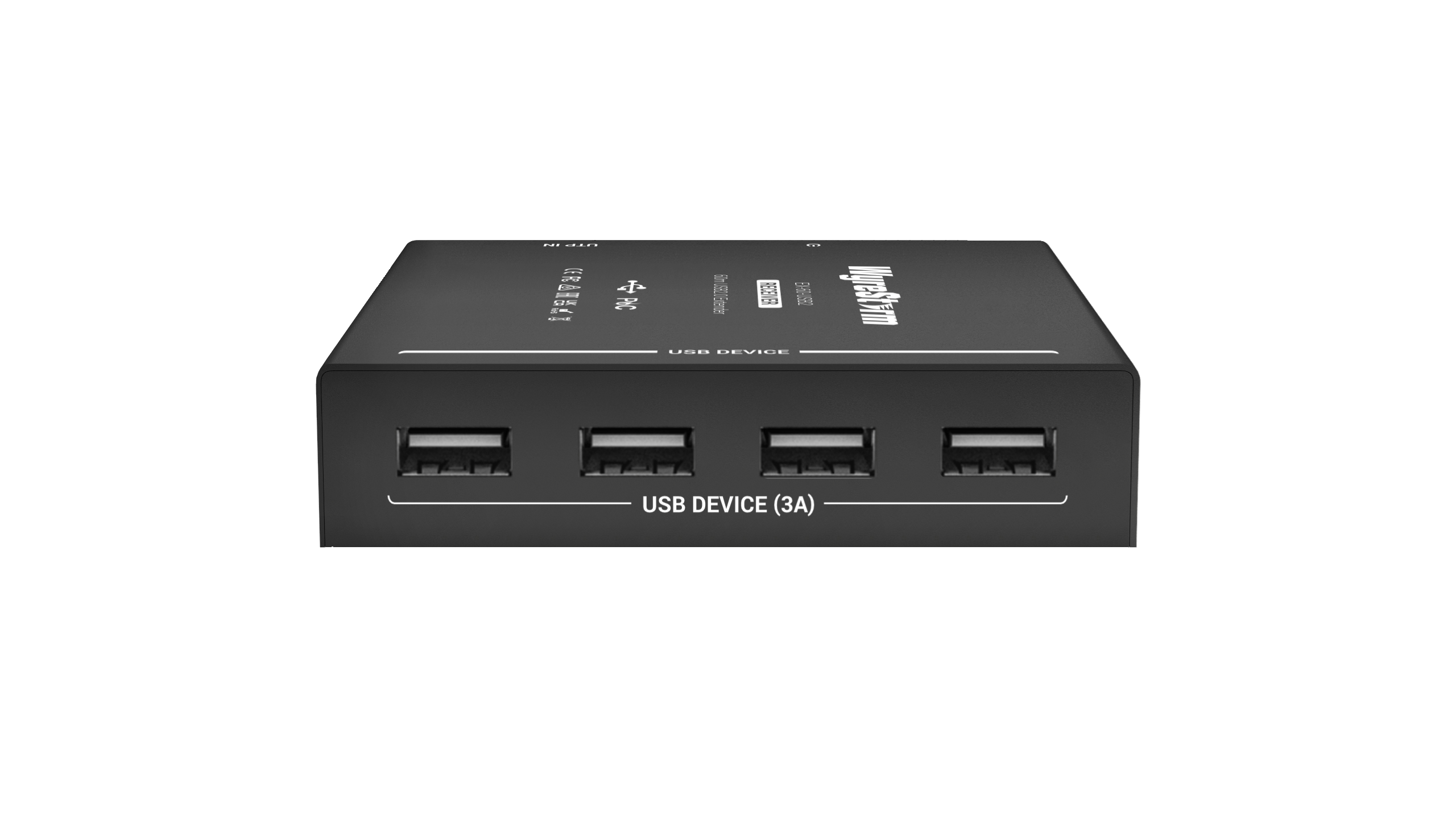 WyreStorm EX-60-USB2 USB 2.0 Extender over Cat6 with 4-Port Hub - Görsel 2