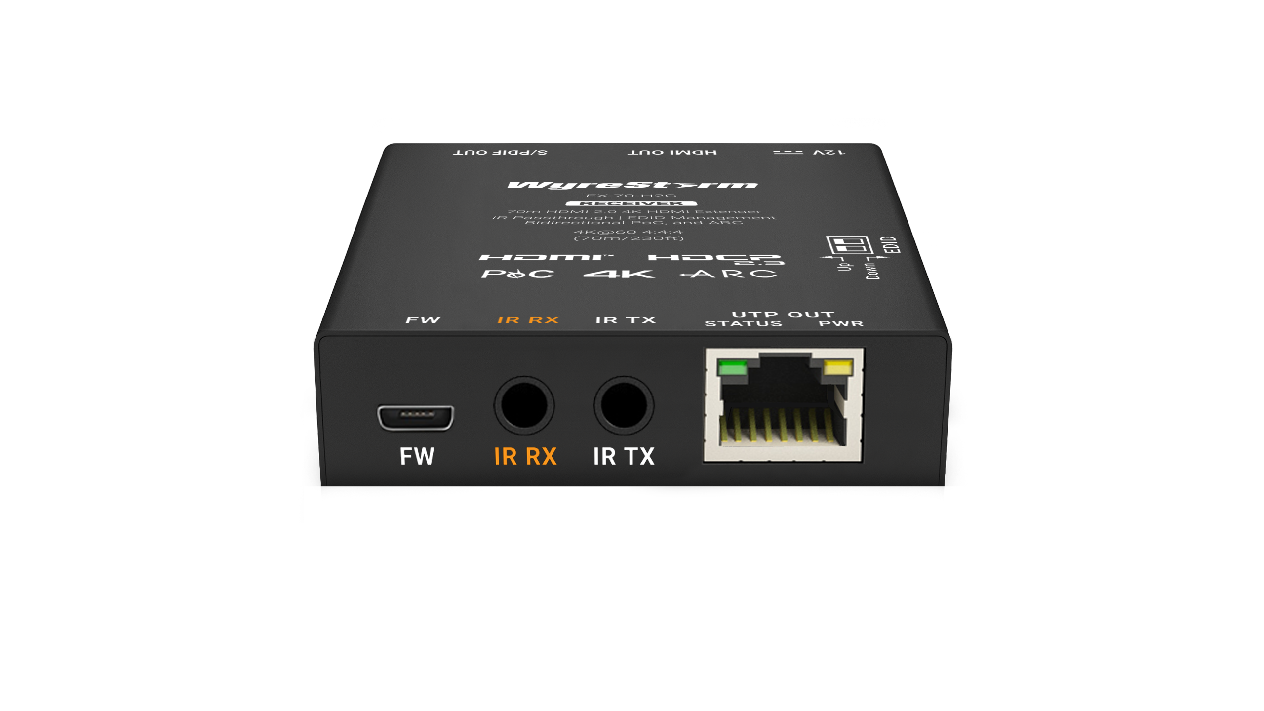 WyreStorm EX-70-H2C 70m 4K HDMI Extender over Cat6 with ARC - Görsel 3