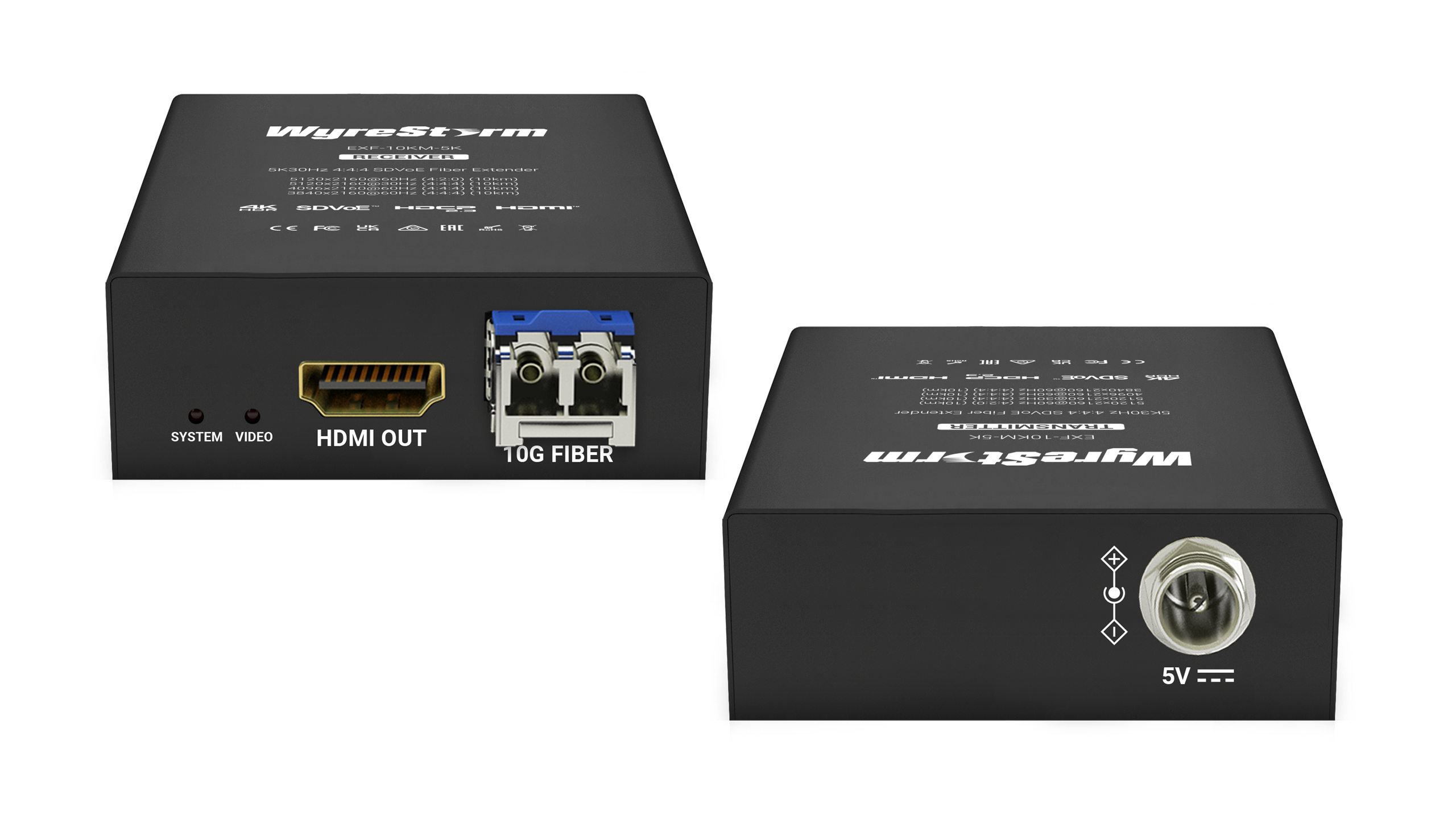 WyreStorm EXF-10KM-5K — 5K30Hz 4:4:4 SDVoE Fiber Extender