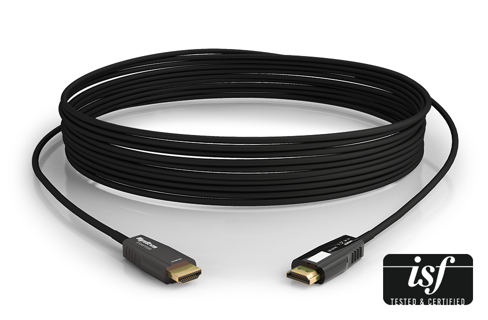 WyreStorm EXP-CAB-HAOC-6 — 24Gbps 4-Core Active Optical HDMI Cable | 4K HDR 4:4:4/60, ARC, CEC, ALLM & VRR | Kevlar strengthened | ISF Certified