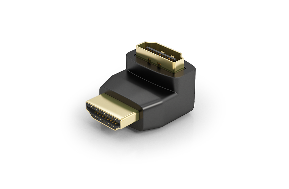 WyreStorm EXP-HDMI-RTA — WyreStorm Essentials Right Angle HDMI Adapter