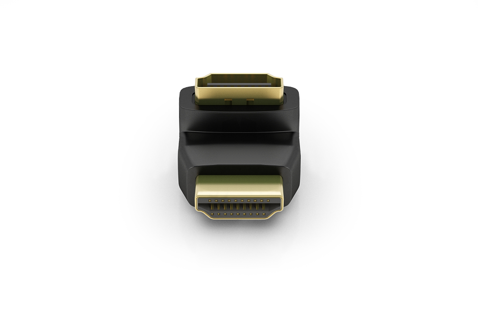WyreStorm EXP-HDMI-RTA — WyreStorm Essentials Right Angle HDMI Adapter - Görsel 2