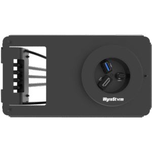 WyreStorm IDB-300 — Retractable In-Desk Box Solution with USB-C, HDMI & USB 3.0