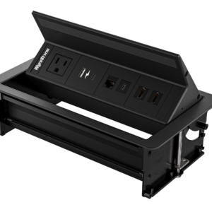 WyreStorm IDB-400-NA — Flip Up In-Desk Connectivity with Power