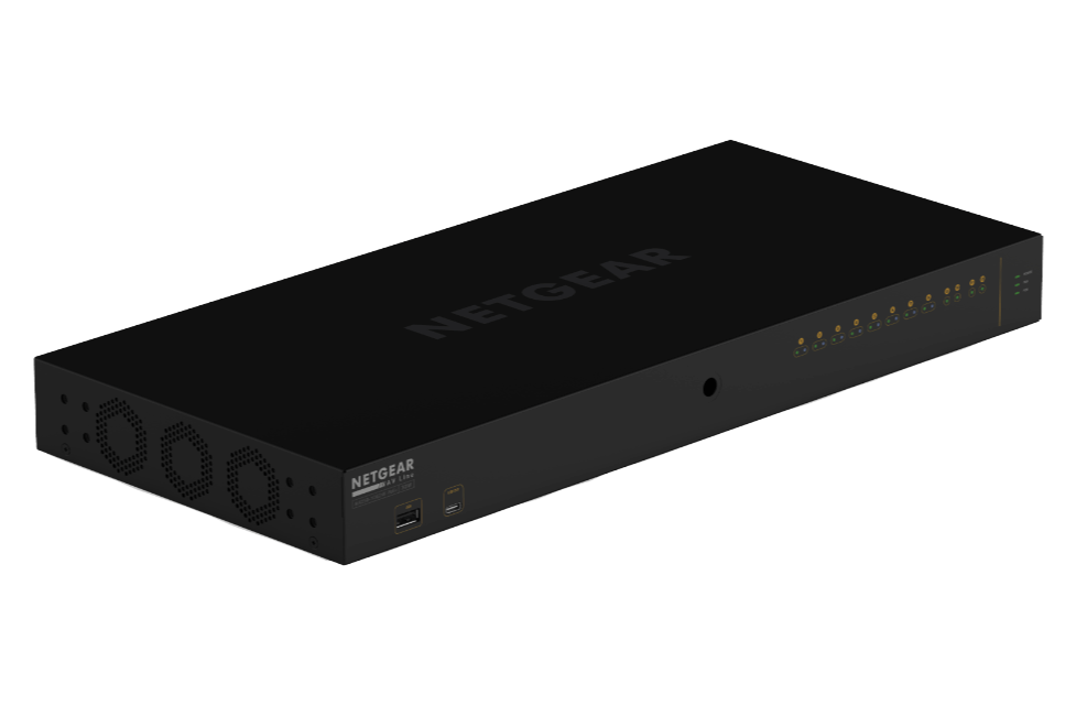 WyreStorm M4250-GSM4212PX-10P — Netgear Pre-configured 1GbE 10-port Switch with 1G/10G Uplinks for use with NetworkHD 100, 400 & 500 Series