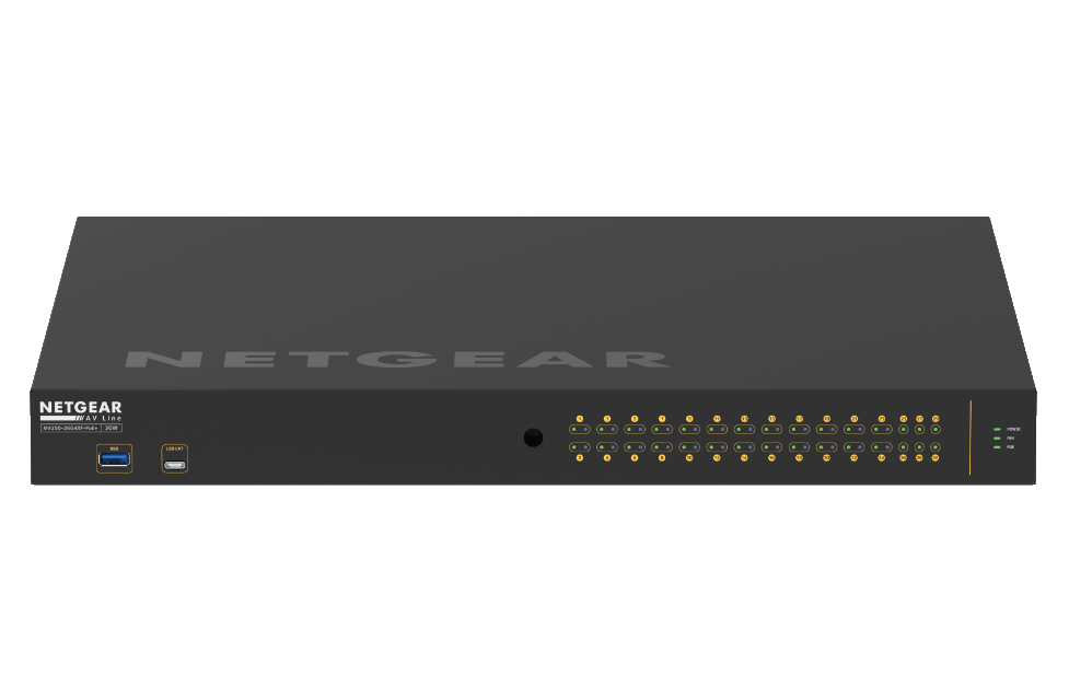 WyreStorm M4250-GSM4230PX-26P — Netgear Pre-configured 1GbE 26-port Switch with 1G/10G Uplinks for use with NetworkHD 100, 400 & 500 Series - Görsel 3