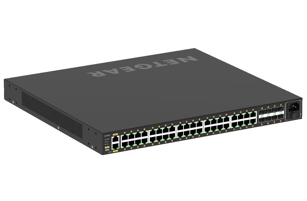 WyreStorm M4250-GSM4248PX-40P — Netgear Pre-configured 1GbE 48-port Switch with 1G/10G Uplinks for use with NetworkHD 100, 400 & 500 Series - Görsel 2