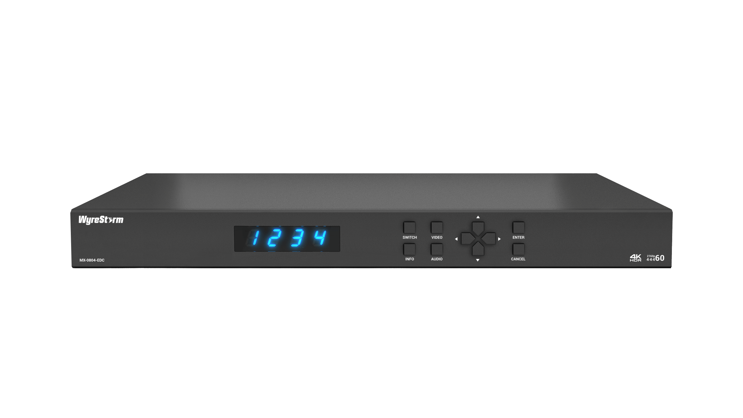 WyreStorm MX-0804-EDC 8x4 Seamless Matrix Switch with USB-C & Dante - Görsel 3