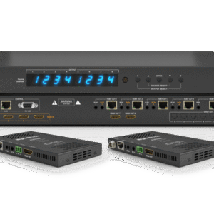 WyreStorm MXV-0408-H2A-KIT — 4K60 4x8 HDBaseT Matrix with 6x Receivers