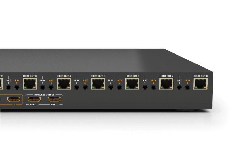 WyreStorm MXV-0808-H2L — 8x8 4K60 'Lite' HDBaseT Matrix - Görsel 4