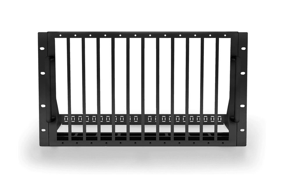 WyreStorm NHD-000-RACK4 — 6U/12 Slot Rack Mount for NetworkHD 100/250/400/500/600 Series