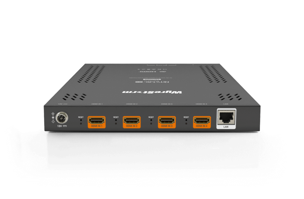 WyreStorm NHD-124-TX — NetworkHD 100 Series 4K AV over IP Quad Encoder - Görsel 2