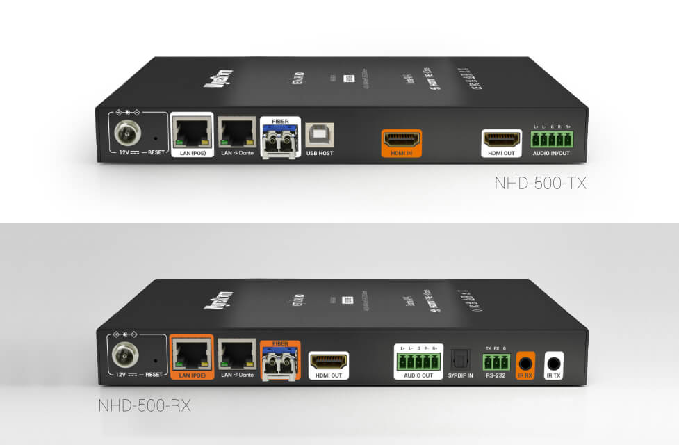WyreStorm NHD-500-RX-2 — NetworkHD 500 Series 4K60 4:4:4 JPEG2000 Encoder & Decoder - NHD-500-RX