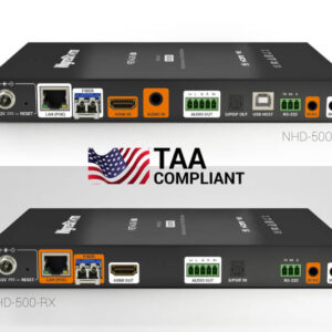 WyreStorm NHD-500-T — NetworkHD 500 Series 4K60 4:4:4 JPEG2000 TAA Compliant Encoder & Decoder