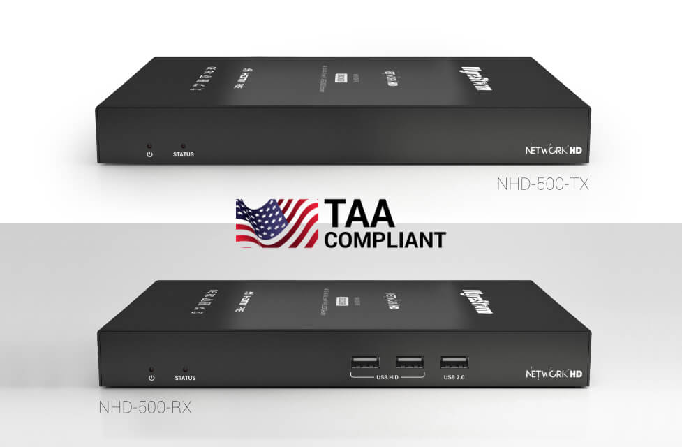 WyreStorm NHD-500-T — NetworkHD 500 Series 4K60 4:4:4 JPEG2000 TAA Compliant Encoder & Decoder - Görsel 2