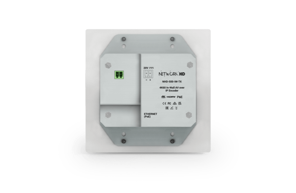 WyreStorm NHD-500-IW-TX — NetworkHD 500 Series 4K60 4:4:4 JPEG2000 In-Wall Encoder - Görsel 2