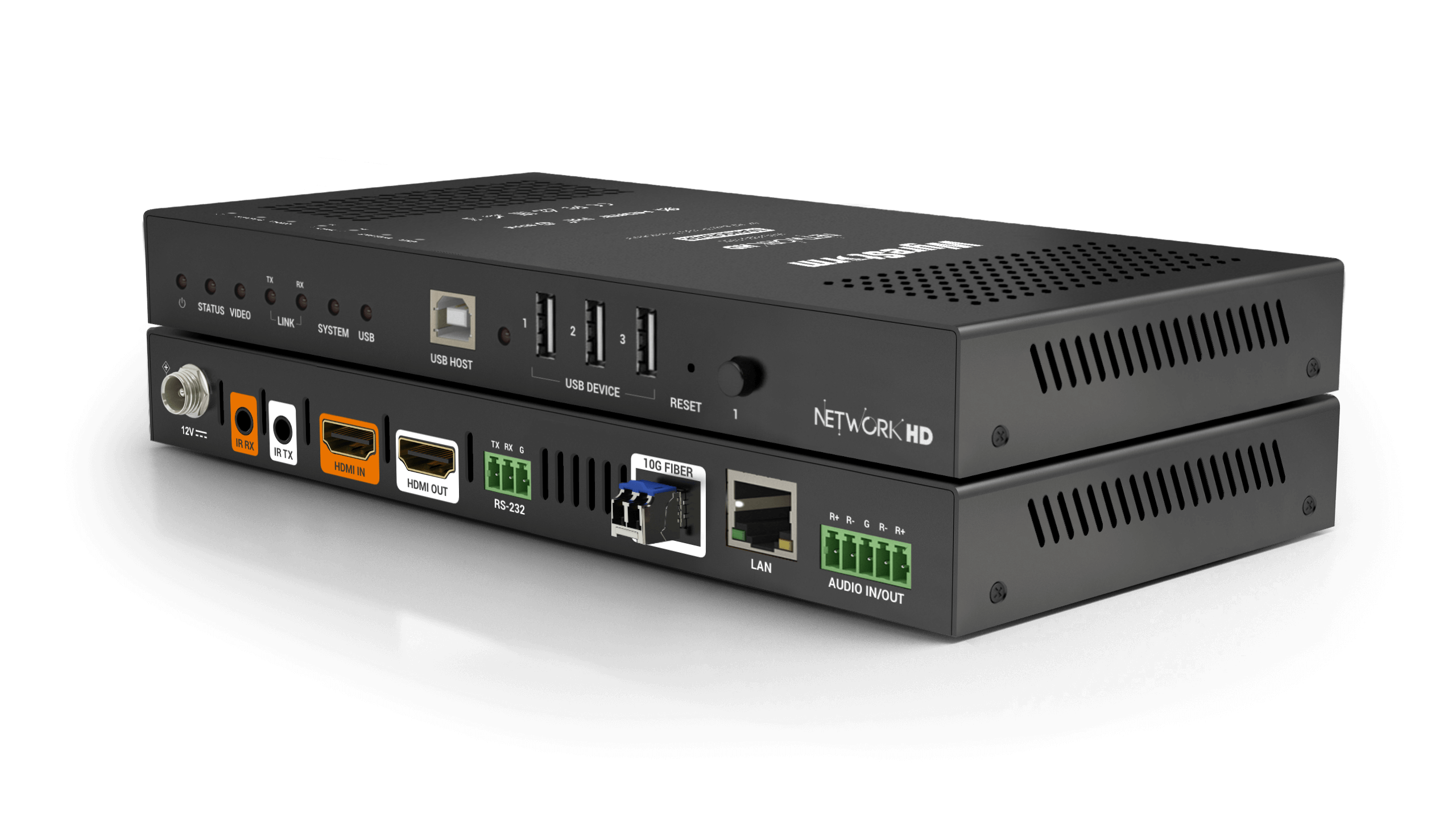 WyreStorm NHD-600-TRXF — NetworkHD 600 Series 4K60 4:4:4 10Gb SDVoE Fiber Transceiver