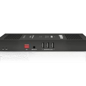 WyreStorm RX3-100 — 4K HDR 4:4:4 60Hz HDBaseT3.0 Receiver with USB Device Inputs, Audio De-embed & PoH 100m/328ft over Cat6