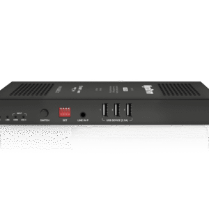 WyreStorm SW-120-TX3 — Synergy 2-input 4K60Hz HDBaseT 3.0 Switching Transmitter with USB-C Charging and CEC Trigger
