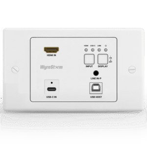 WyreStorm SW-120-TX3-UK — Synergy 2-Input 4K60Hz HDBaseT 3.0 In-Wall Transmitter