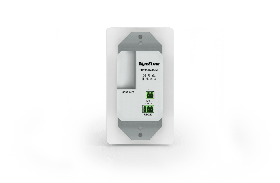 WyreStorm TX-35-IW-KVM — HDMI & USB Single Gang In-Wall HDBaseT Transmitter - Görsel 2