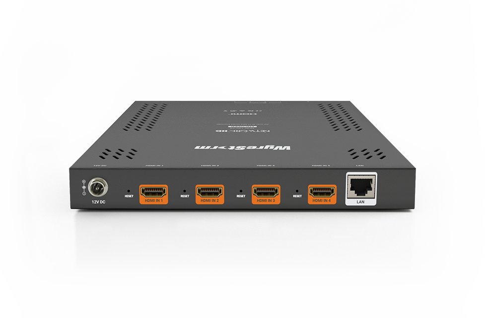 WyreStorm NHD-140-TX — NetworkHD 100 Series AV over IP Quad Encoder - Görsel 2