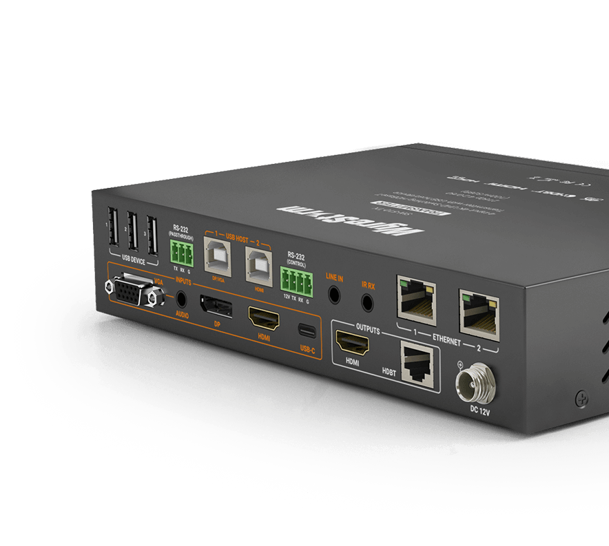 WyreStorm SW-510-TX — 4-Input 4K HDBaseT Switcher with USB