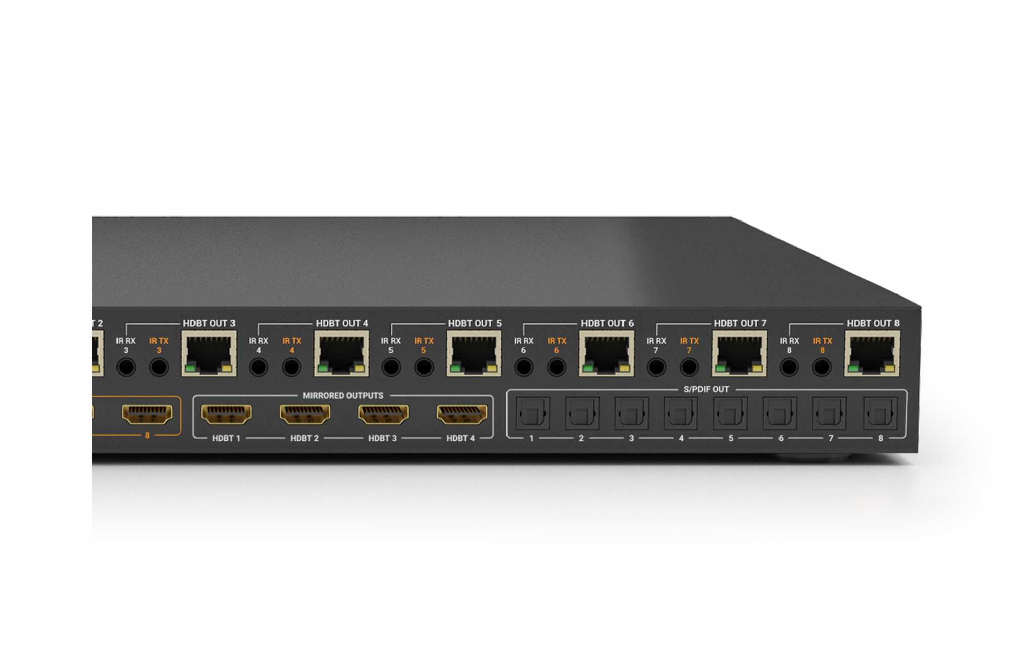 WyreStorm MXV-0808-H2A-70 v3 — 70m 4K60 8x8 HDBaseT Matrix - Görsel 4
