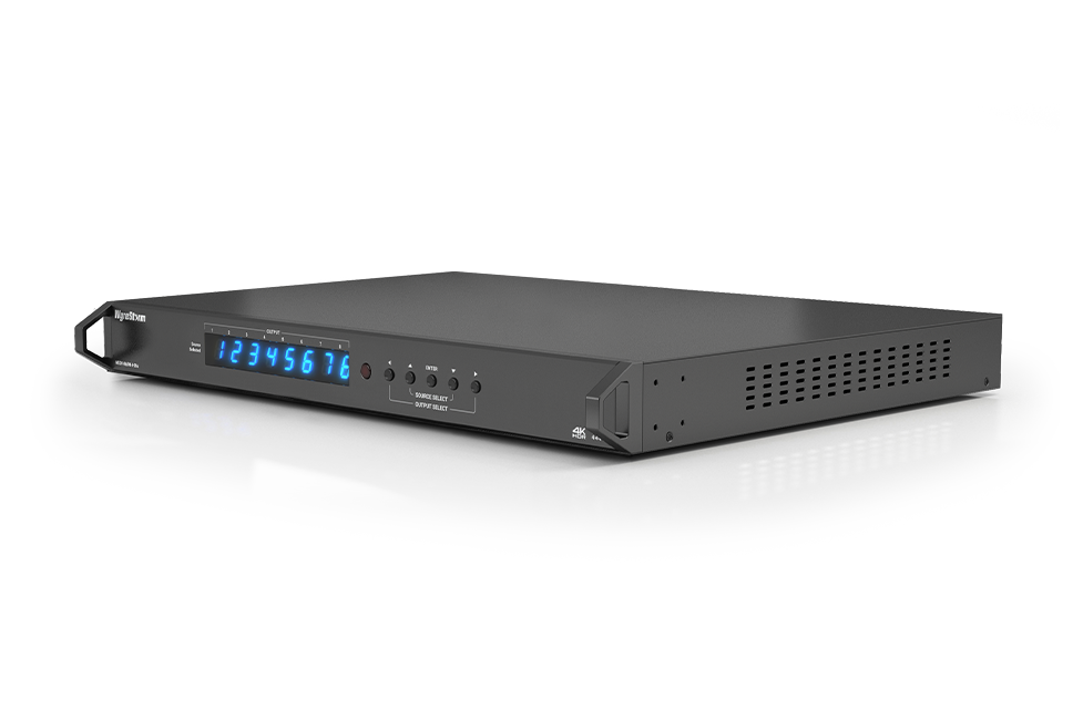 WyreStorm MXV-0808-H2A v2 — 4K HDR 4:4:4 60Hz HDBaseT 8x8 Matrix Switch with Assignable Audio De-Embed and 4 mirrored HDMI outputs (4K 35m/114ft, 1080p 70m/230ft) - Görsel 2