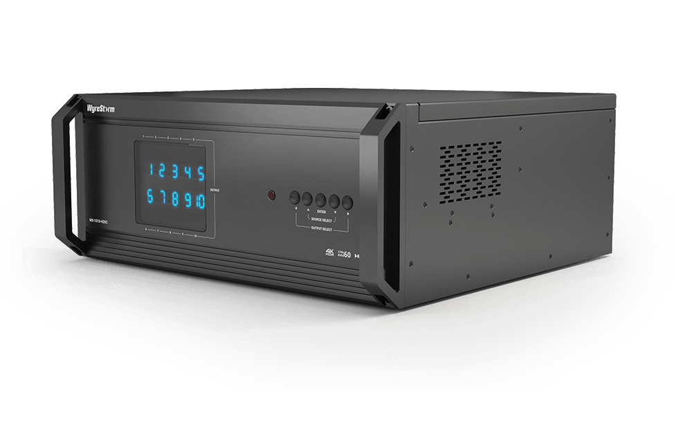 WyreStorm MX-1010-H2XC — 10 Slot 18Gbps 4K HDR Modular Matrix Switch Chassis
