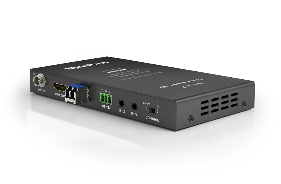 WyreStorm RXF-300-4K — 4K HDR 4:4:4 60Hz HDBaseT Receiver with 2-Way IR and PoH (4K: 35m/115ft)