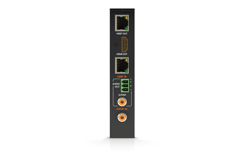 WyreStorm TX-H2X-HDBT — H2XC Card: 4K HDBaseT In, 4K HDBaseT Out, Mirrored HDMI Out